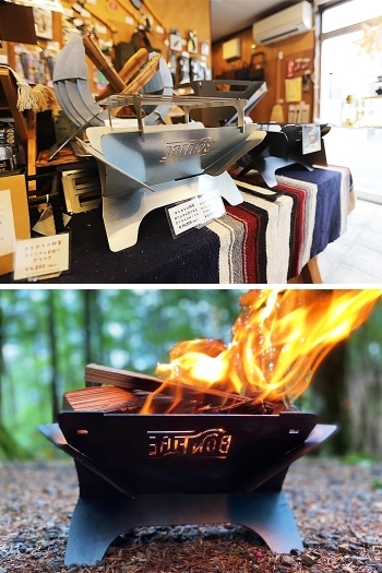 組立ても簡単！　調理もできる万能なオリジナル焚き火台！「osoto雑貨」