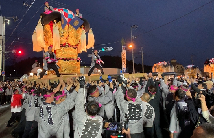 10 17 木 多喜浜駅前かきくらべ 新居浜太鼓祭り特集 まいぷれ 新居浜市