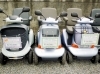 ほぼ全国送込♪ 美車 シニアカー マイピア水色 BT41 電動四輪