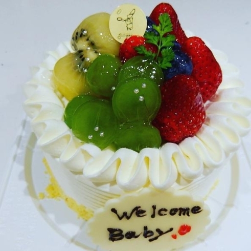 生クリームデコレーションケーキ「大切な人へのお誕生日ケーキ！　【京阪牧野駅から徒歩4分】」