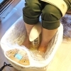 お湯に足を浸けるだけで、体内老廃物の排出を促す「フットバス」「骨格調律&フットバスサロン 桜梅桃李」