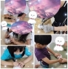お顔を描くよ～(^^♪「てるてる坊主作り(*''▽'')」