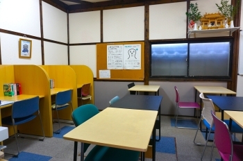 塾生が集中し学びやすくなるレイアウトに変更することも「久保田塾 大在教室」
