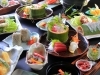 会席料理の数々。季節によって変化をお楽しみください。「湯之元温泉」