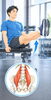 大腰筋のトレーニンング方法の1つです。足の上げ下げを痛みや無理の無い様におこないます。「「同側動作」と「大腰筋」の働きの関係について…。」
