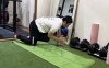 バランスを取るために自然と腹圧が高まりやすいです「お腹が出るとゴルフが上手くなくなる原因と改善おすすめエクササイズ2つ｜パーソナルジム川口・西川口」