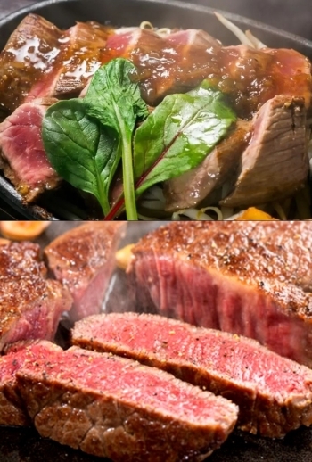 炭火焼き牛ハラミステーキ
当店自慢の炭火焼きステーキ　一例「肉酒場にゃぶ」