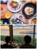 (上）コースの内容
(下）海を見ながらお楽しみください♪
「薬膳カフェ Artemisia From ゆうずキッチン（アルテミシア フロム ゆうずキッチン）」