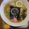 ホタテ牛骨の柑橘塩ラーメン
