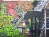 「一般科生徒作品「民家」」