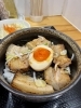 「会津若松「らぁ麺 まえ田」で、しょうゆラーメンと炙りチャーシュー丼ランチ」