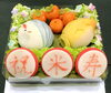 16cm×16cm 6000円(税込)「【予約制】誕生日と長寿のお祝いに金蝶園でお作りした特別な和菓子ケーキをご紹介【6月】」