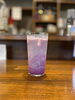 赤じそ豆乳ハイ(ノンアルコールもできます◎)「自家製赤じそドリンクでさっぱりしてってくださいな〜」