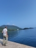 西ノ島にて釣り。綺麗な海で私も釣果あり♥。「アトリエくま復活祝いの旅へ」