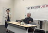 山谷えり子塾長と松居和先生「松居和先生を、講師にお呼びしました。」