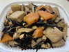 高野豆腐とひじきの煮物「八王子シフォンケーキ　　　G&Bみづき」