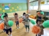 「塩川幼稚園運動会は９月９日(土)です！　未就園児さん・卒園児さんの参加もお待ちしています。９時から幼稚園園庭で行います！」