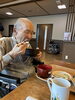 和やかな雰囲気で食事を楽しむ「紫陽花御膳で初夏を味わいました」