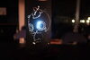 竹に穴をあけたにーみんもキラリ✨「「哲西きらめきひな祭り」ナイトギャラリー！」