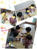 待ち時間はぬりえをして遊びました✨「夏まつりを楽しみました🏮【交野市・小規模保育園】」