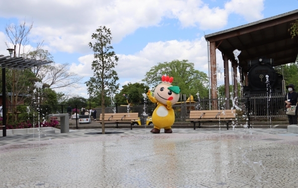 市制記念公園に水遊び場がオープン！　鎌ケ谷市初の水遊びができる公園（7/1～9/1）