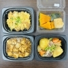麻婆豆腐（辛口）、カツ煮、肉じゃが、かぼちゃの煮物「【本日のおすすめ】脂の乗った「カンパチあら」！寒暖差に負けない手作り惣菜を。」