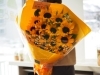 冬にヒマワリに会えるっていう特別感。「大きなバラの花束」