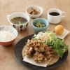 オサからランチ（出水産鶏とあおさの唐揚げ）※