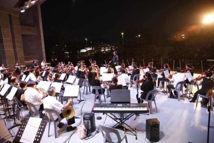 チェジュの夏の夜の芸術フェスティバル　オーケストラ「韓国の夏祭りについて／大府市の韓国語教室※東海市・刈谷市・東浦町・緑区・知多市から通っている生徒もいます。」