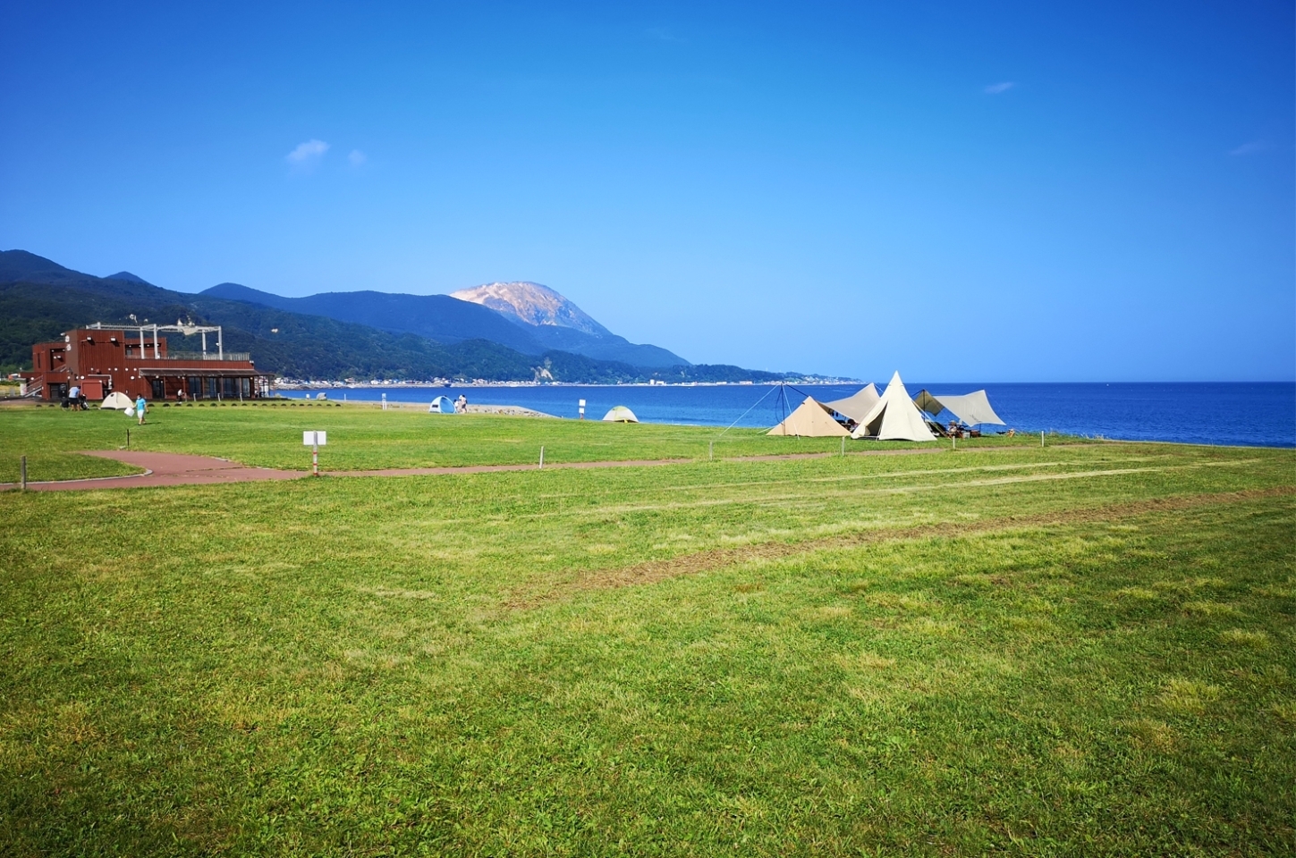 恵山海浜公園キャンプ場