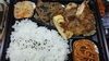 焼き肉とチキンソテーのコンボです！「エビカツバーガー」