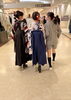 お友達と思い出作り「卒業式の着付け」