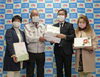 「～街の話題～「手づくりマスクを寄贈」」