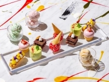 キンプトン新宿東京 × サーティワン アイスクリーム コラボレーション　​食材・スイーツ・アイスクリームをかけ合わせた​食べるたびに楽しい！新感覚カラフルFUNアフタヌーンティー​
