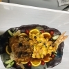頭付き甘酢魚