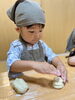 「子どもたちとパン作り♡」
