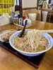 「背脂ラーメン×半タラコチャーハンで楽しむ、ぽんぽこの休日満足ランチ」