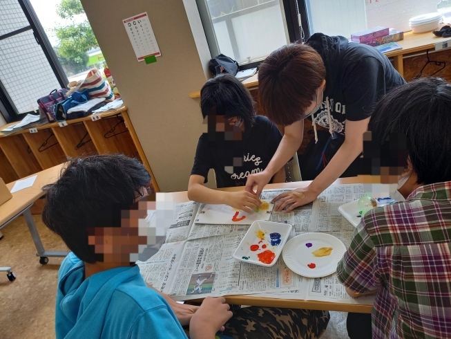 水風船スタンプと習字をしました めぶみのニュース まいぷれ 八女市 広川町 水風船スタンプと習字をしました めぶみのニュース まいぷれ 八女市 広川町