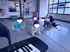 リズム遊びの様子「室内遊びの様子」