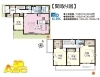 間取り図「【新築戸建】桶川市坂田　販売中！　完成予定2026年3月　敷地45坪超え　4LDK　全居室洋室　駐車スペース2台可！」