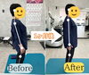 パーソナルピラティス会員様前後比較（1ヶ月）「【ピラティスとは何ですか？？　まとめました】パーソナルピラティス無料体験受付中！　月4回×30分のパーソナルピラティスプランも大人気！　石井/居相/和泉/久米/鷹子/立花/市駅」