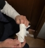 こうやって芯をはがすんだぞ～「「トイレに閉じ込められた！」そのとき役立つ、親方直伝の防災テクニック」