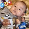 近藤くんもメロメロです。「可愛いお客さま来てくれました😄」
