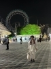 妻の写真をパチリ東京ドームが綺麗でした(^^)「サントリードリームマッチ2023 アンティークDEN」