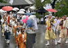 行列「四国八十八ヶ所霊場　第47番札所　八坂寺　大祭（柴燈護摩）のお手伝いに行ってまいりました」