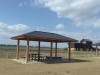 災害時に一時避難所として使える防災四阿（あずまや）「鉾田市みのわ水鳥公園」