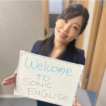 日本人スタッフのMai「SONIC ENGLISH」