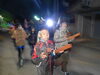 「子供たちと下淵消防団が夜警を行いました♪」