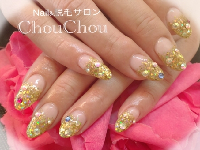 金運アップネイル 笑 Nail 脱毛サロン Chouchou シュシュ のニュース まいぷれ 出雲