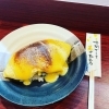 秋鮭入りオムレツの炙り味噌マヨネーズのオムライス